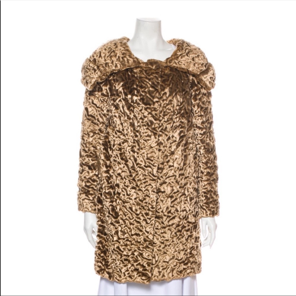 Blumarine Faux Fur Coat